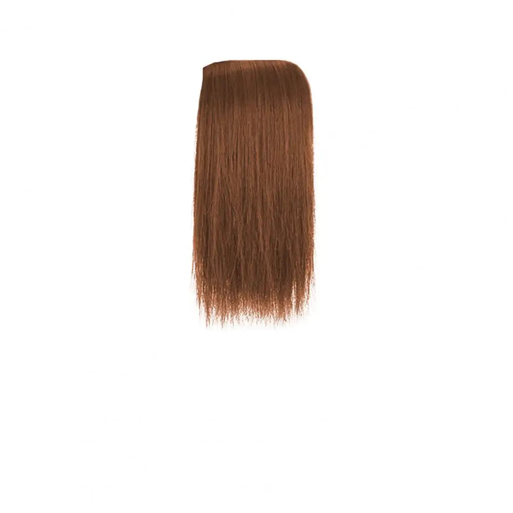 20/15/20/30cm Hair Extension Clip Long Supplement Hair Elastic Clip Invisible Human Hair Wig Pads Synthetic Hairstyle For Female