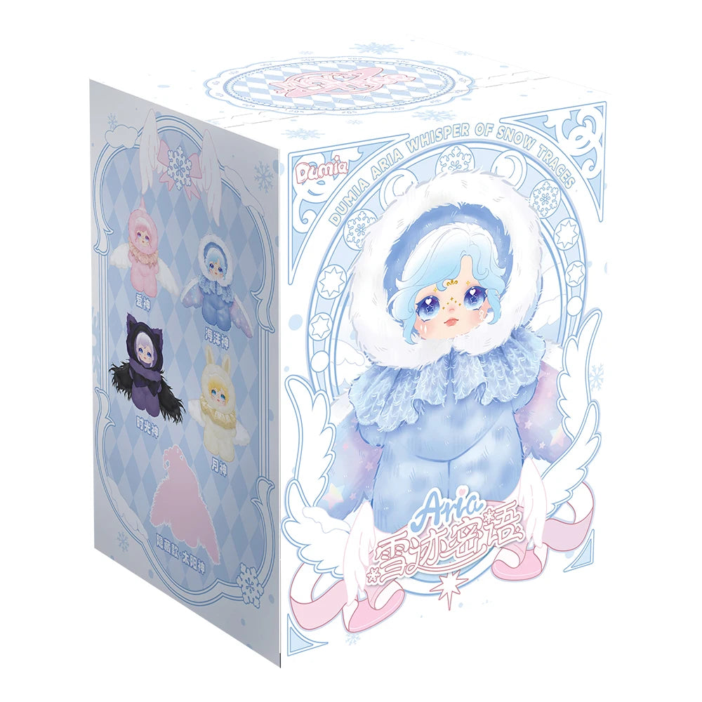 Dumia Snow Trace Secret Language Vinyl Blind Box Doll Mobile Bone Joint Cute Girl Birthday Gift Toy