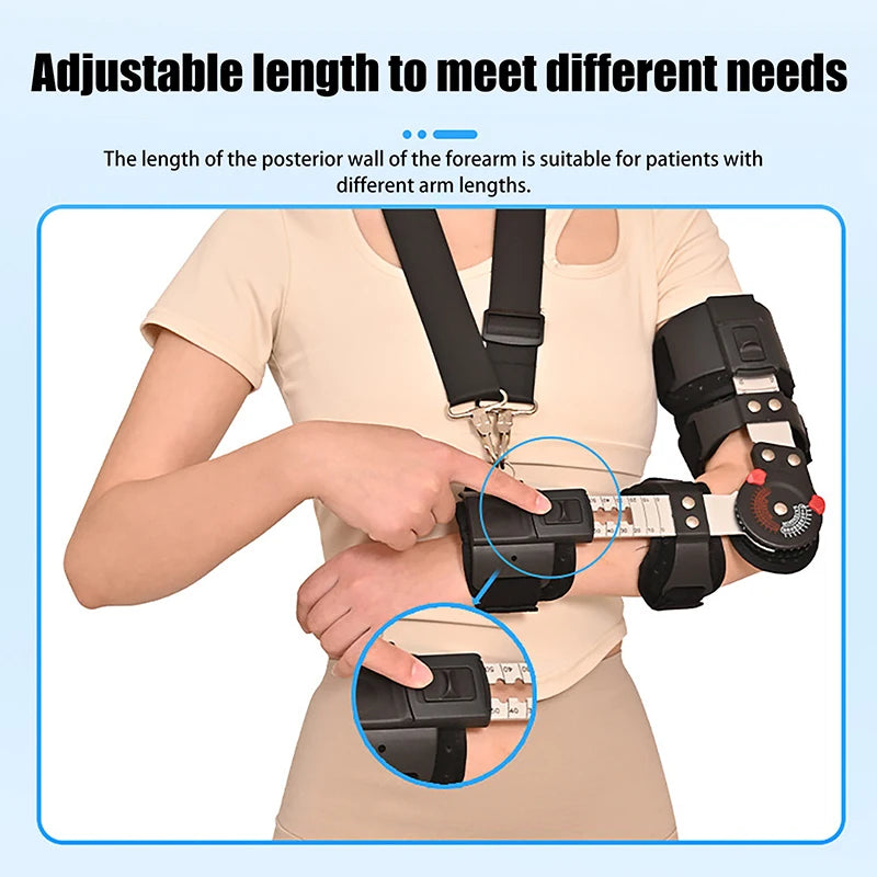 1 Pcs Elbow Joint Fixation Brace Hinged Shoulder Arm Sling For Arm Braces Support Splint Orthosis