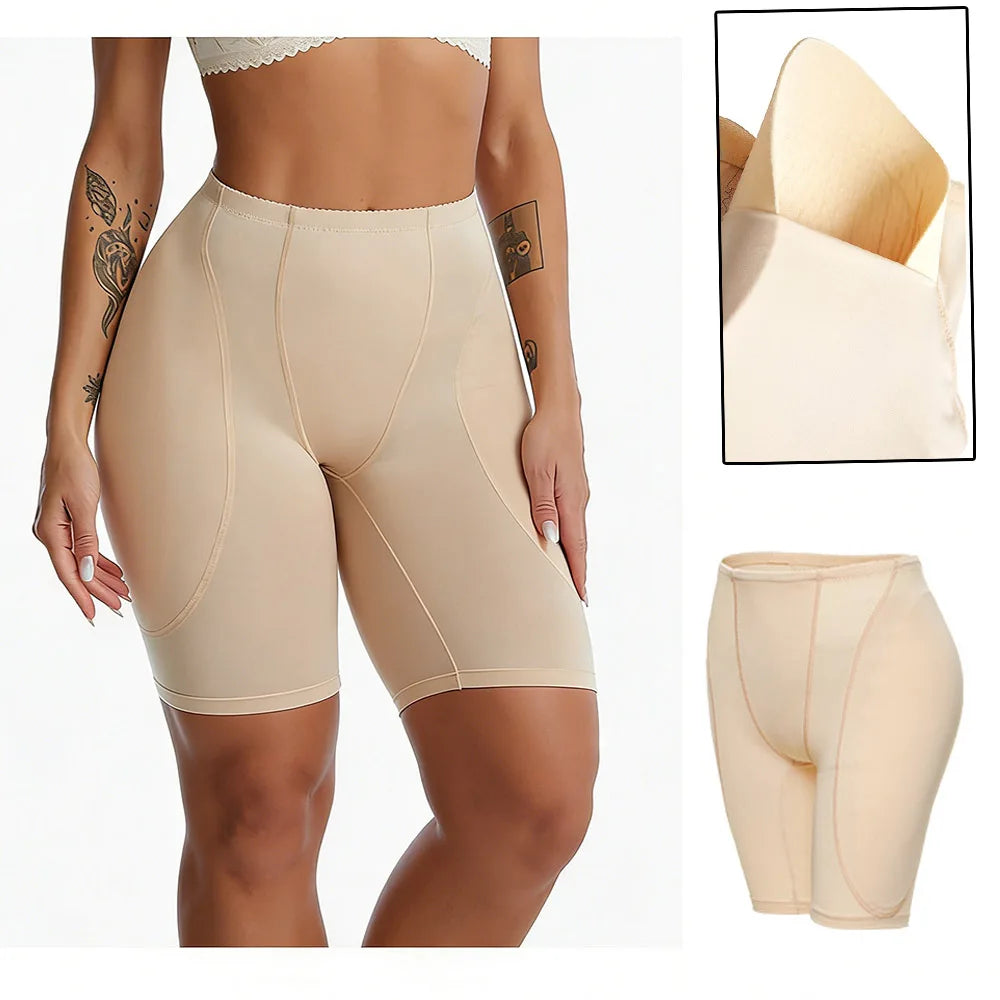 Butt and Hip Pad Shapewear Panties Enlarge the Buttocks Shapers Low Waist Body Shaper Fake But Pads