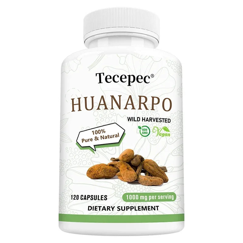 Huanarpo Capsules 1000mg, 120 Vegan Capsules, Natural Energy, Stamina & Vitality Supplement, Supports Male Health, Non-GMO