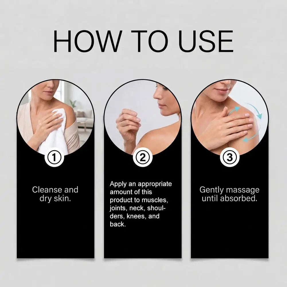 Cooling Joint Care Cream 100g Mild Body Topical Recovery Gel Transdermal Absorb Formula Comfort Support Joint & Bone Ointment