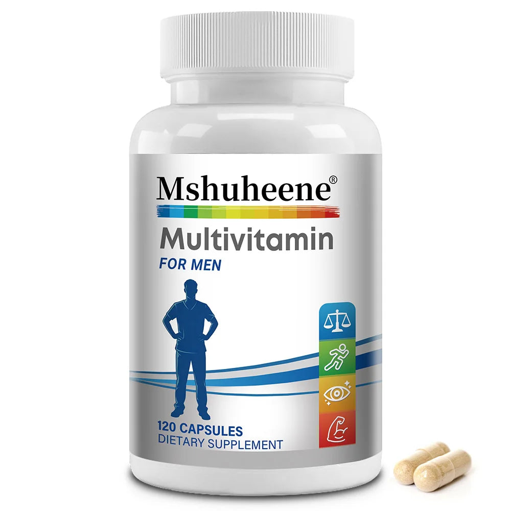 Men's Multivitamin Supplement - High Potency Formula, for Brain, Eye & Heart Health, for Brain, Eye & Heart Health
