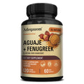 Aguaje + Fenugreek Capsules - 1000mg, Supports Buttocks, Curvy Body & Breast Support, Immune Health, Rich in Protein & Vitamins