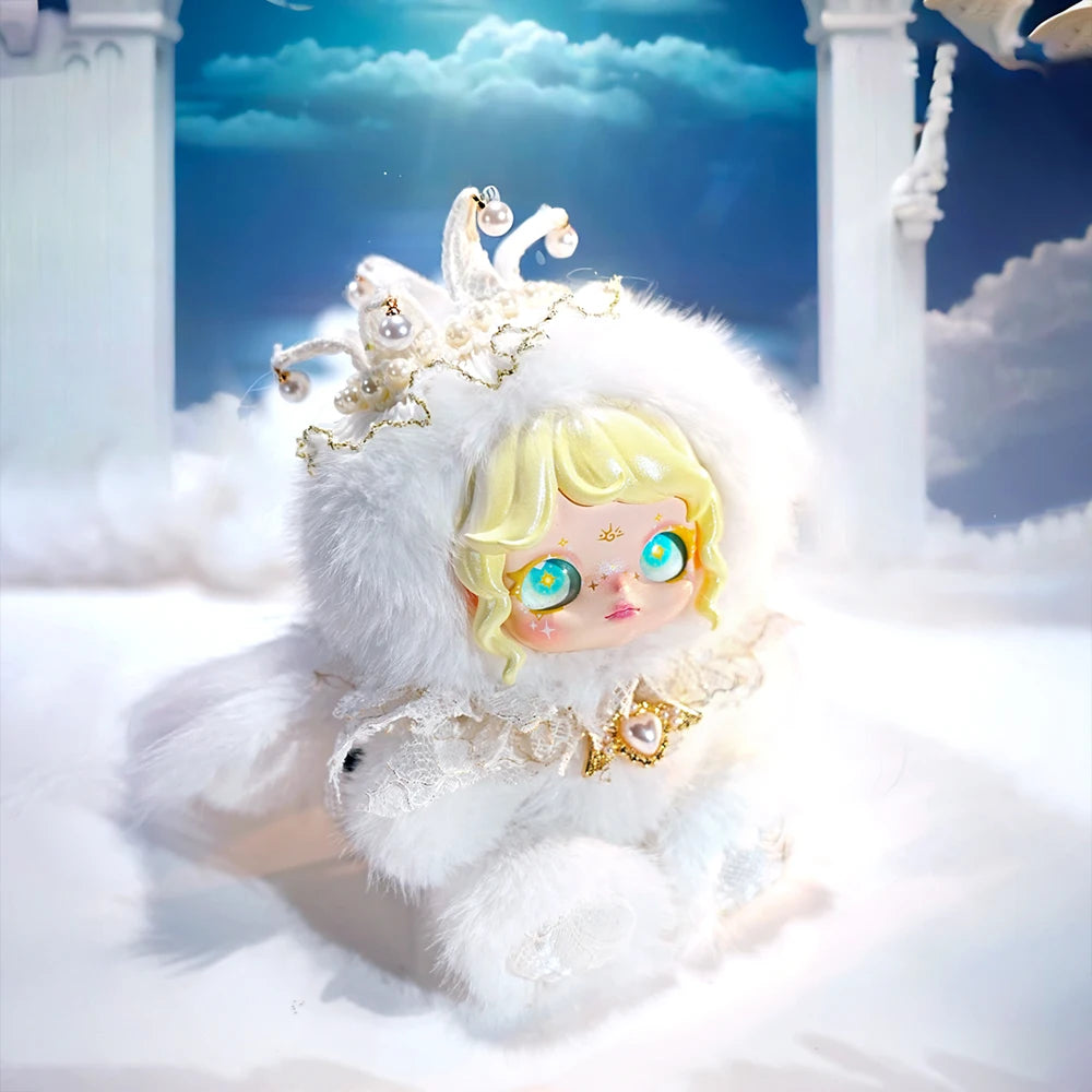 Dumia Snow Trace Secret Language Vinyl Blind Box Doll Mobile Bone Joint Cute Girl Birthday Gift Toy