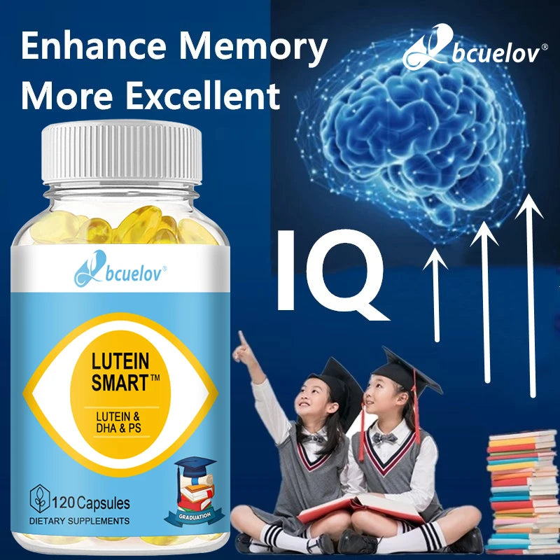 Lutein Ester Capsules - Algae & Flaxseed Oil, Plant-Based Eye Wellness Supplement, Supports Eye Comfort, Vision & Macula Health