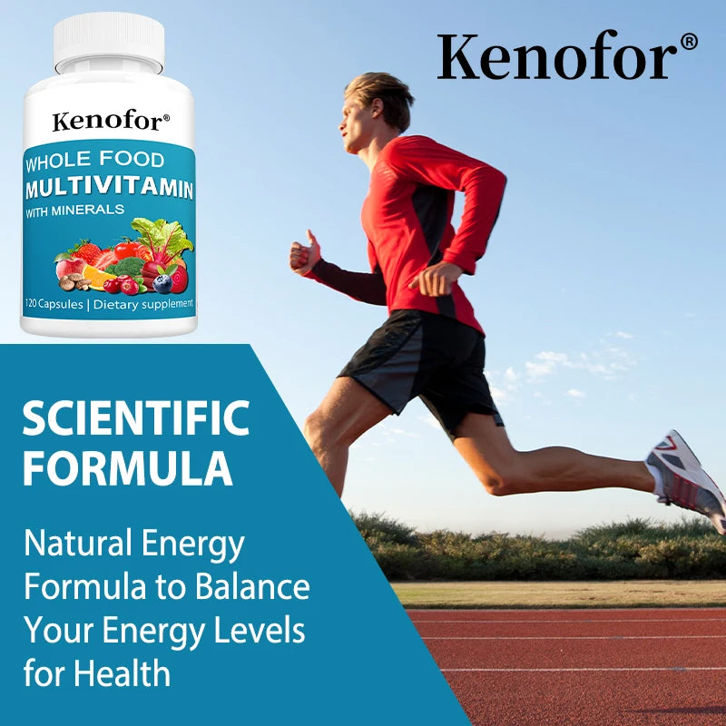 Multivitamin Capsules Contain Biotin and Magnesium To Antioxidant, Help Boost Immune Function, Energy, and Immune Health