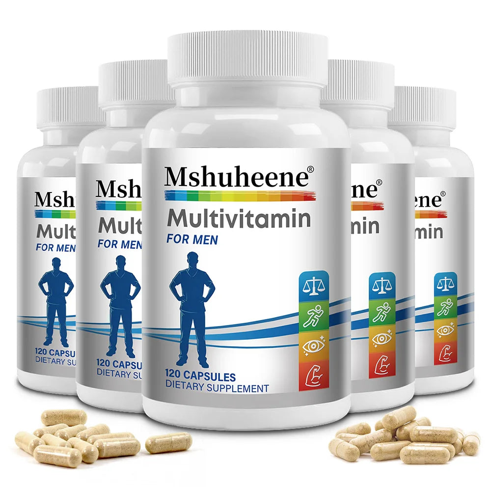Men's Multivitamin Supplement - High Potency Formula, for Brain, Eye & Heart Health, for Brain, Eye & Heart Health