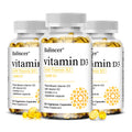 Vitamin D3 5000IU+ K2 (MK7) 1100mcg Capsules - Bone Teeth Joint Heart Circulation & Immunity System Health Support, Vegan