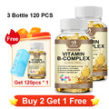 Vitamin B Complex Supplement, Supports Immune System, Nervous Health, Energy Production & Metabolic Balance for Men & Women