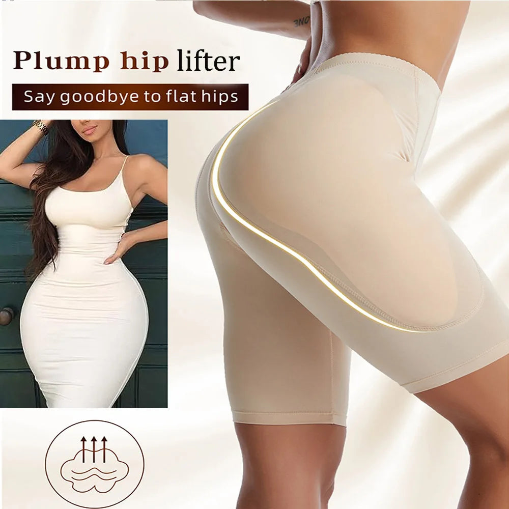 Butt and Hip Pad Shapewear Panties Enlarge the Buttocks Shapers Low Waist Body Shaper Fake But Pads