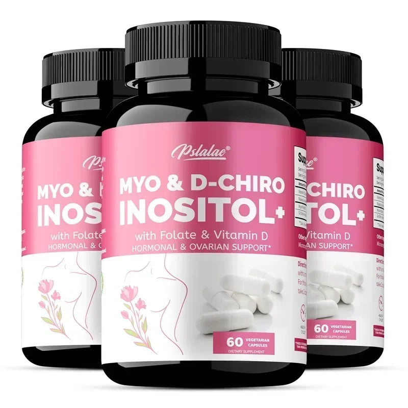 MYO & D-CHIRO INOSITOL - Rich in Vitamins, Supports Women's Health and Ovarian Function, Improves Immunity,Hormone Balance