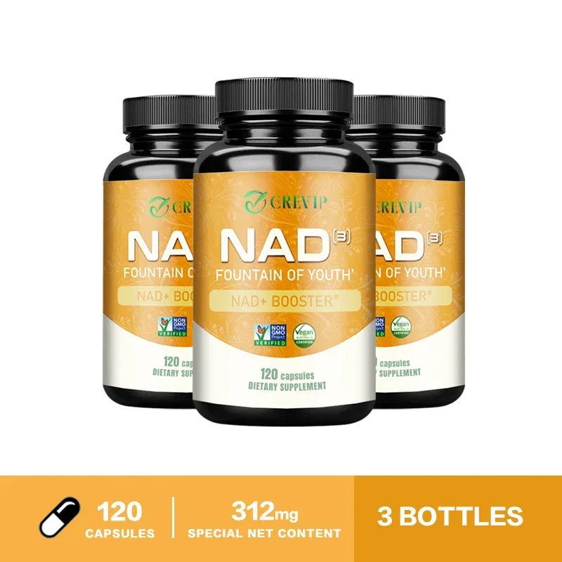 NAD Capsules - Natural Energy Supplement, Anti-aging, Promotes Cell Health and Enhances ImmunitySupplements