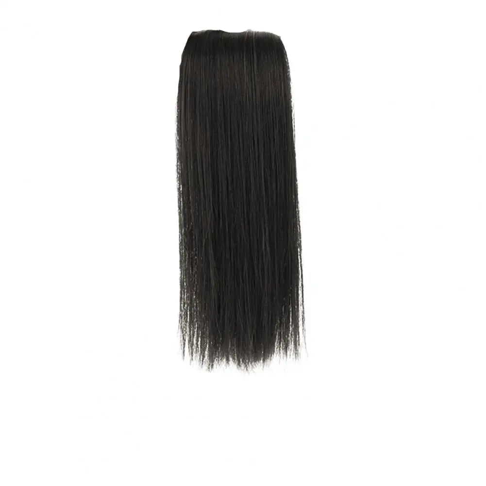 20/15/20/30cm Hair Extension Clip Long Supplement Hair Elastic Clip Invisible Human Hair Wig Pads Synthetic Hairstyle For Female