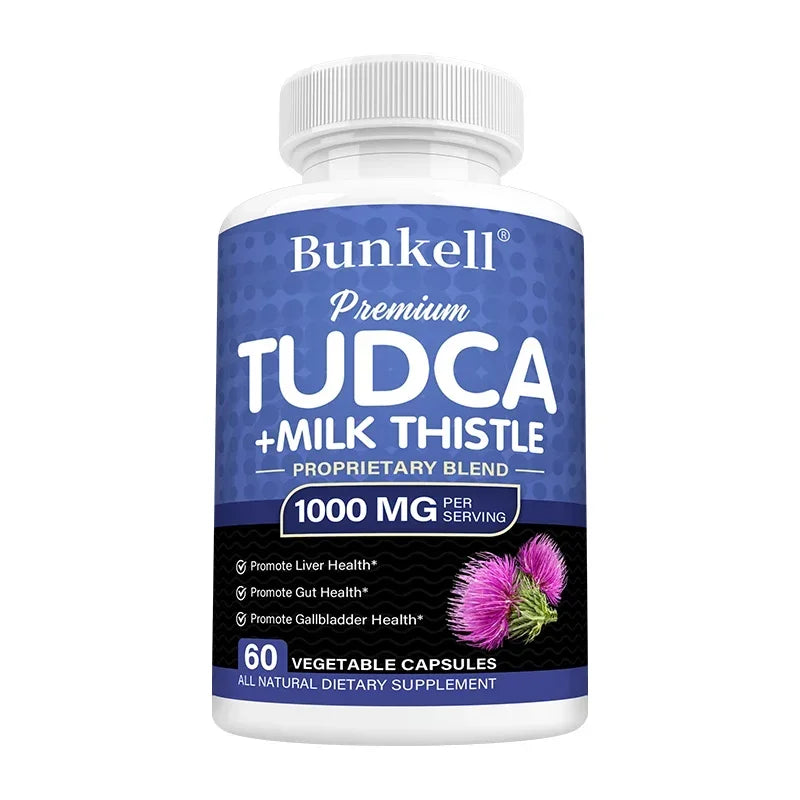 Fatty Liver Cleanse Detox Supplement - with Milk Thistle, for Men and Women, Helps Liver Health, Health Promotion, Antioxidant