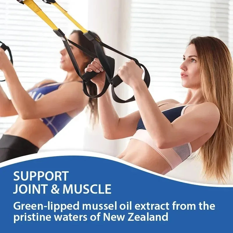 Joint and Muscle Support - Promotes Bone, Nerve and Heart Health, Protect Cartilage, Repair Joint Damage, Improve Flexibility
