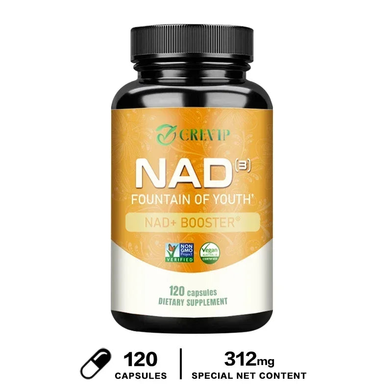 NAD Capsules - Natural Energy Supplement, Anti-aging, Promotes Cell Health and Enhances ImmunitySupplements