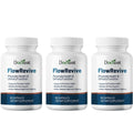 Docteat FlowRevive Men’s Saw Palmetto Prostate Health Supplement with Beta Sitosterol Pygeum Quercetin Curcumin 60 Capsules