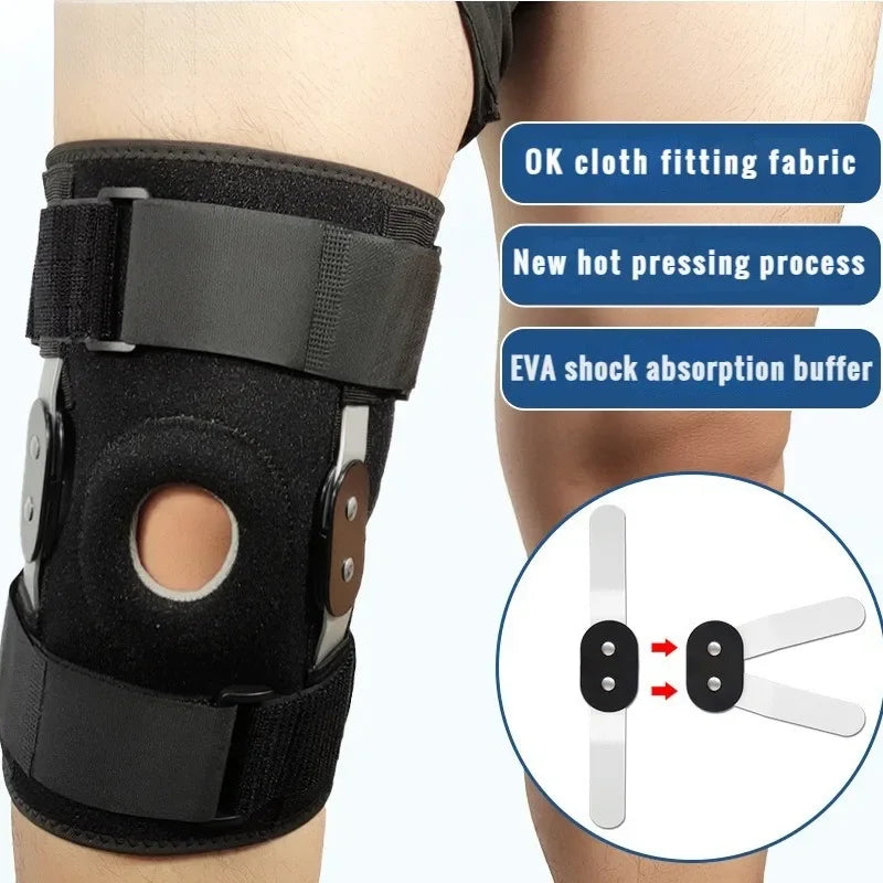 1Pcs Orthopedic Knee Brace Support Adjustable Knee Pad Patella Protector Joint Pain Relief Meniscus Ligament Sports Guard