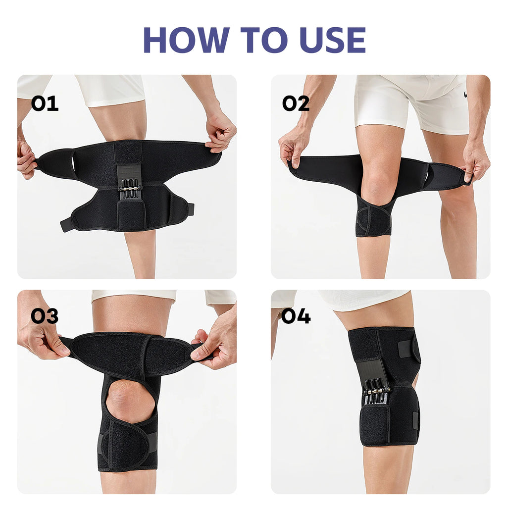 Knee Joint Booster Outdoor Mountaineering Leg Support Walking Climbing Patella Knee Protection Knee Brace