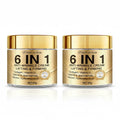 6-In-1 Anti-Wrinkle Cream. Lifts Firms Smooths Moisturizes. Collagen Vitamin C E Niacinamide Retinol Hyaluronic Acid. 50g
