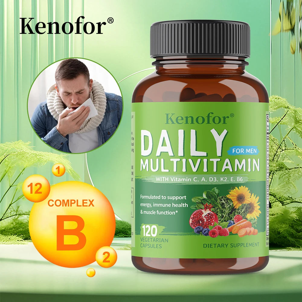 Multivitamins and Minerals Supplements - Maintain Bone Health, Help Relieve Fatigue, and Promote Red Blood Cell Production
