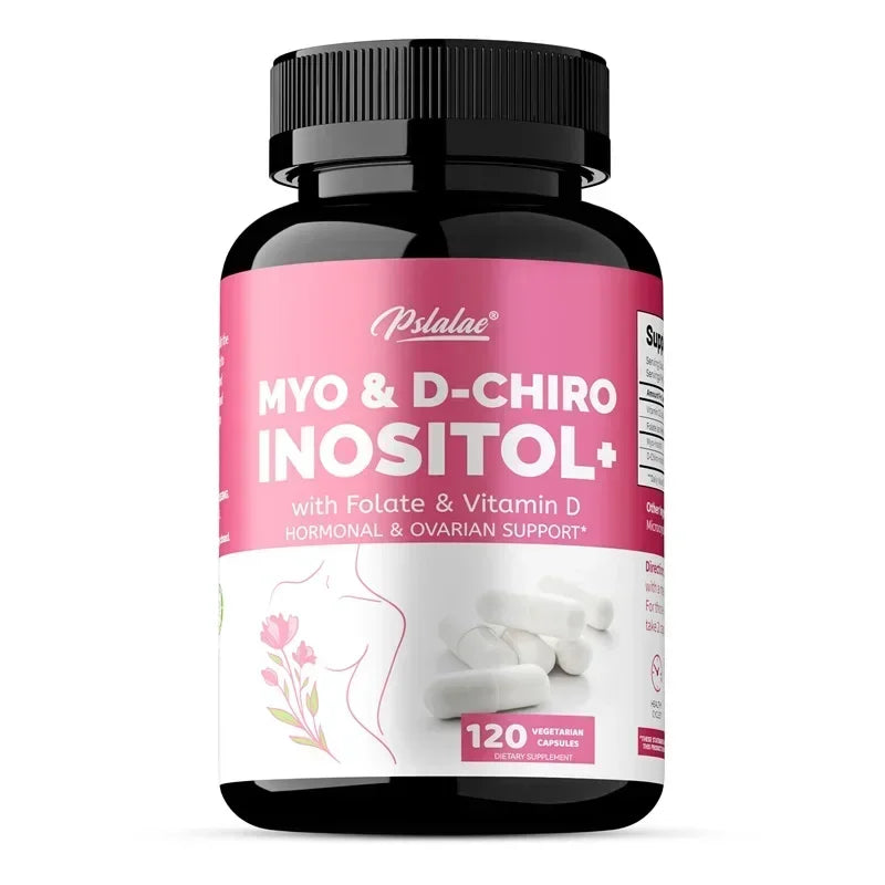 MYO & D-CHIRO INOSITOL - Rich in Vitamins, Supports Women's Health and Ovarian Function, Improves Immunity,Hormone Balance