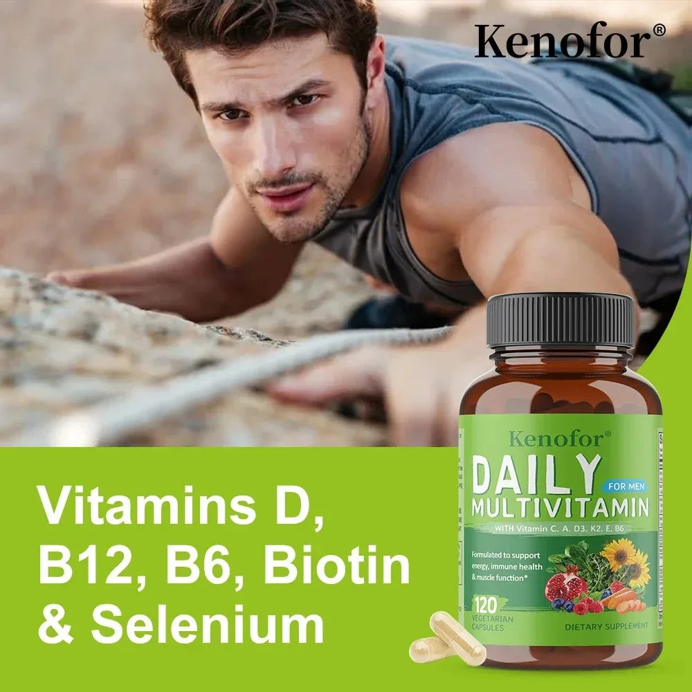 Multivitamins and Minerals Supplements - Maintain Bone Health, Help Relieve Fatigue, and Promote Red Blood Cell Production