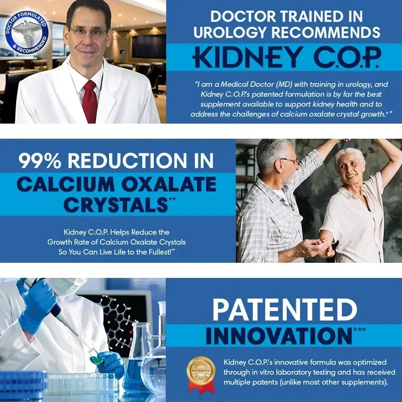 Premium Kidney Cop Capsules, with Vitamin B6, Magnesium, Support Bladder Health, Kidney Detoxification, Suitable, Men & Women