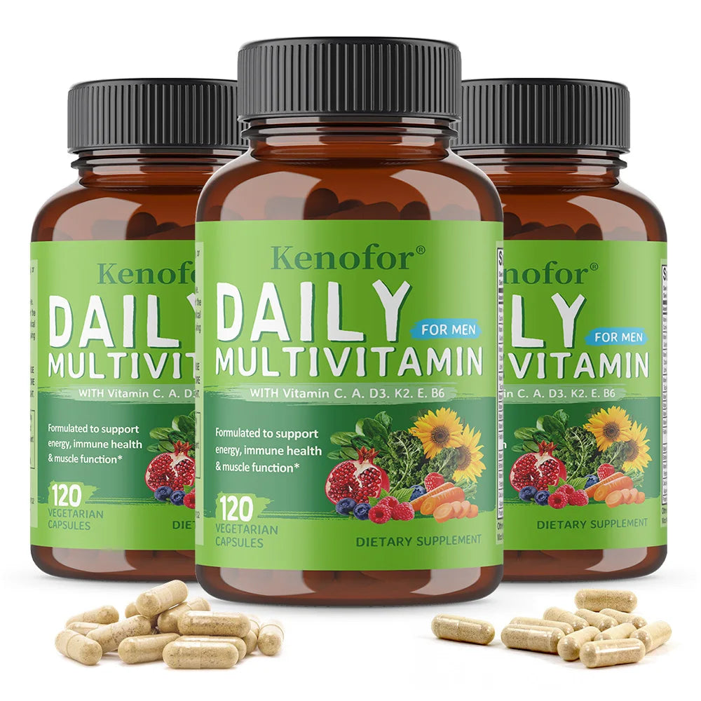 Multivitamins and Minerals Supplements - Maintain Bone Health, Help Relieve Fatigue, and Promote Red Blood Cell Production