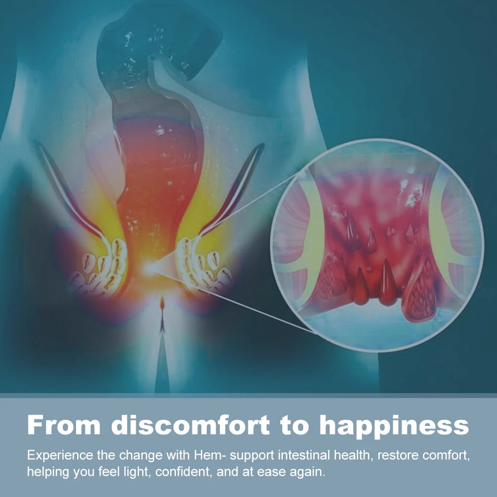 Buy 2 Get 2 Free! High-quality Hem Supplements Capsules, with Ginger Root, Panax Ginseng Extract, for Immune, Overall Health