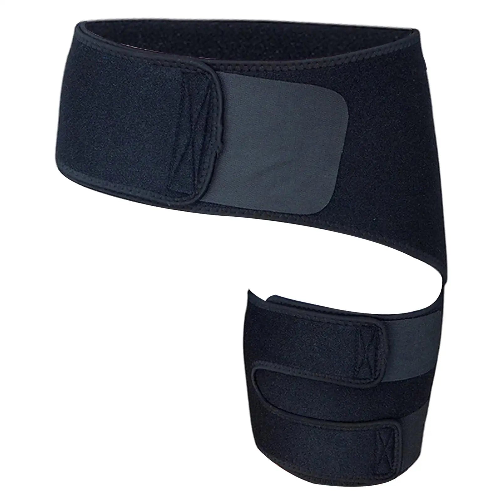Groin Hip Brace Thigh Support Compression Wrap Belt Adjustable Sport Protect for Hamstring Muscles Joints Bodybuilding Women Men