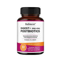 Postbiotics Digestive Enzymes Supplement - Gas & Bloating Relief, Digestion and Intestinal Health for Adults Men and Women