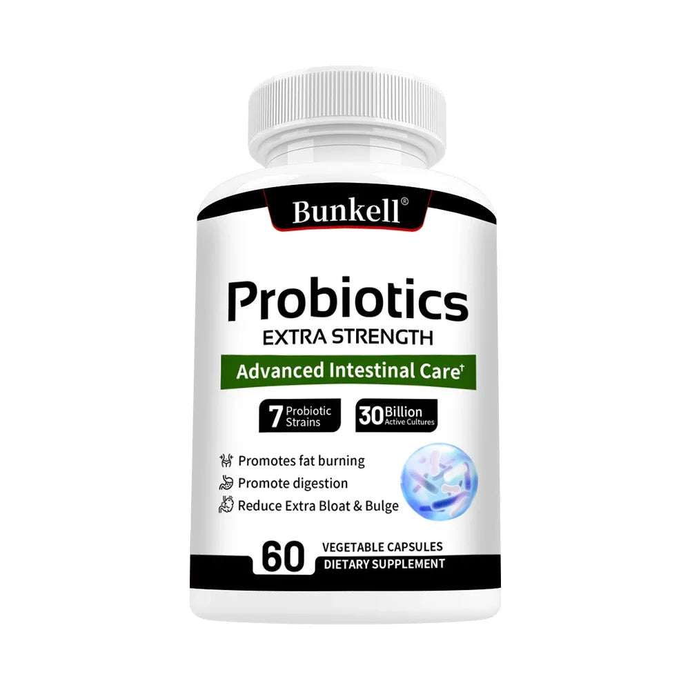 Probiotic Supplement - Helps Burn Fat Metabolism & Promotes Nutrient Digestion and Gut Health for Adult Men&Women