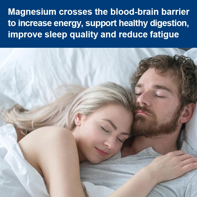 Magnesium L-Threonate Capsules With Vitamin C, Support Focus, Calming Sleep & Brain Health Formula, Men & Women