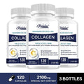 Collagen Capsules - Contains Vitamin C, Promotes Joint and Bone Health, Healthy Hair, Nails and Skin, Boosts Energy
