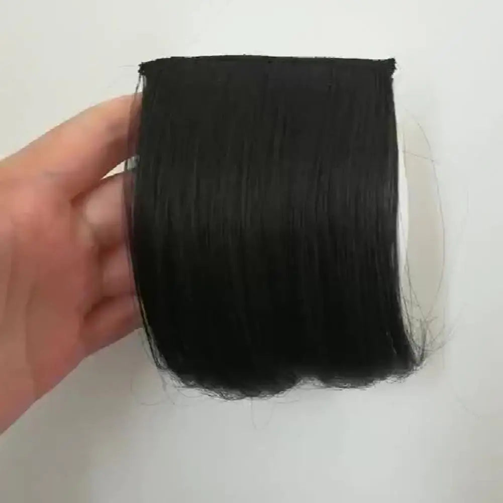 20/15/20/30cm Hair Extension Clip Long Supplement Hair Elastic Clip Invisible Human Hair Wig Pads Synthetic Hairstyle For Female