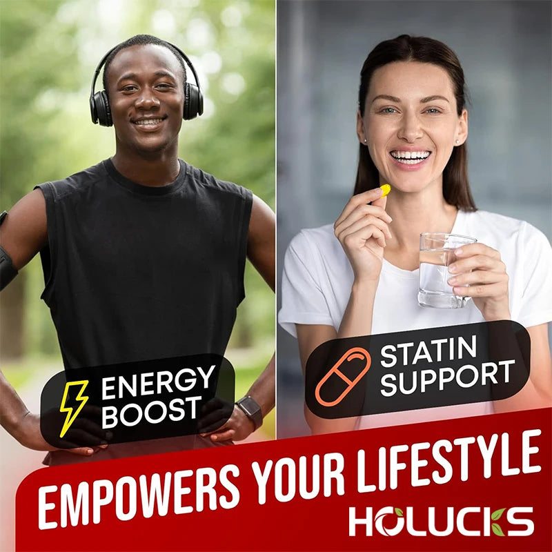 Buy 1 Get 1 Free! CoQ10 500mg Supplement, for Heart Health, Energy Production & Antioxidant, Promotes Radiance, Men & Women