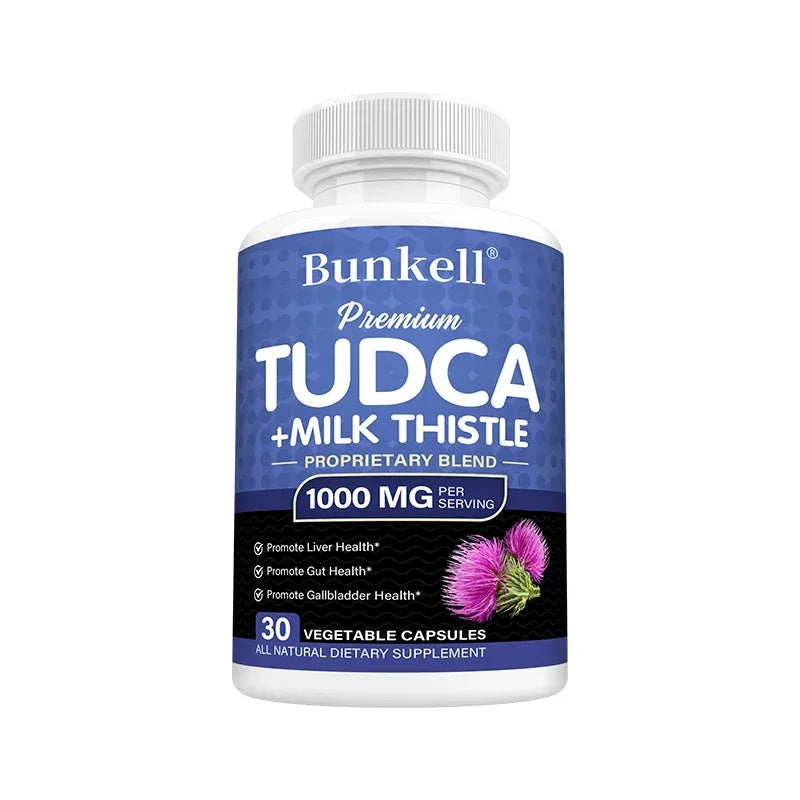 Fatty Liver Cleanse Detox Supplement - with Milk Thistle, for Men and Women, Helps Liver Health, Health Promotion, Antioxidant