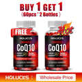 CoQ10 Supplement, Antioxidant for Cardiovascular & Heart Health, Immune Energy & Vitality Support, Super Absorption, Non-GMO