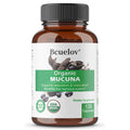 Organic Mucuna Capsules - Supports Relaxation and Well-Being - Natural Herbal Supplement for Nervous System Health