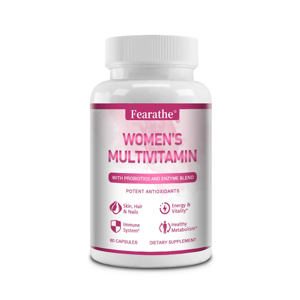 Women’s Multivitamin, Immune, Energy, Healthy Appearance Support, Antioxidants, VitaminsA, B6, B12, D3, E, 120 Capsules
