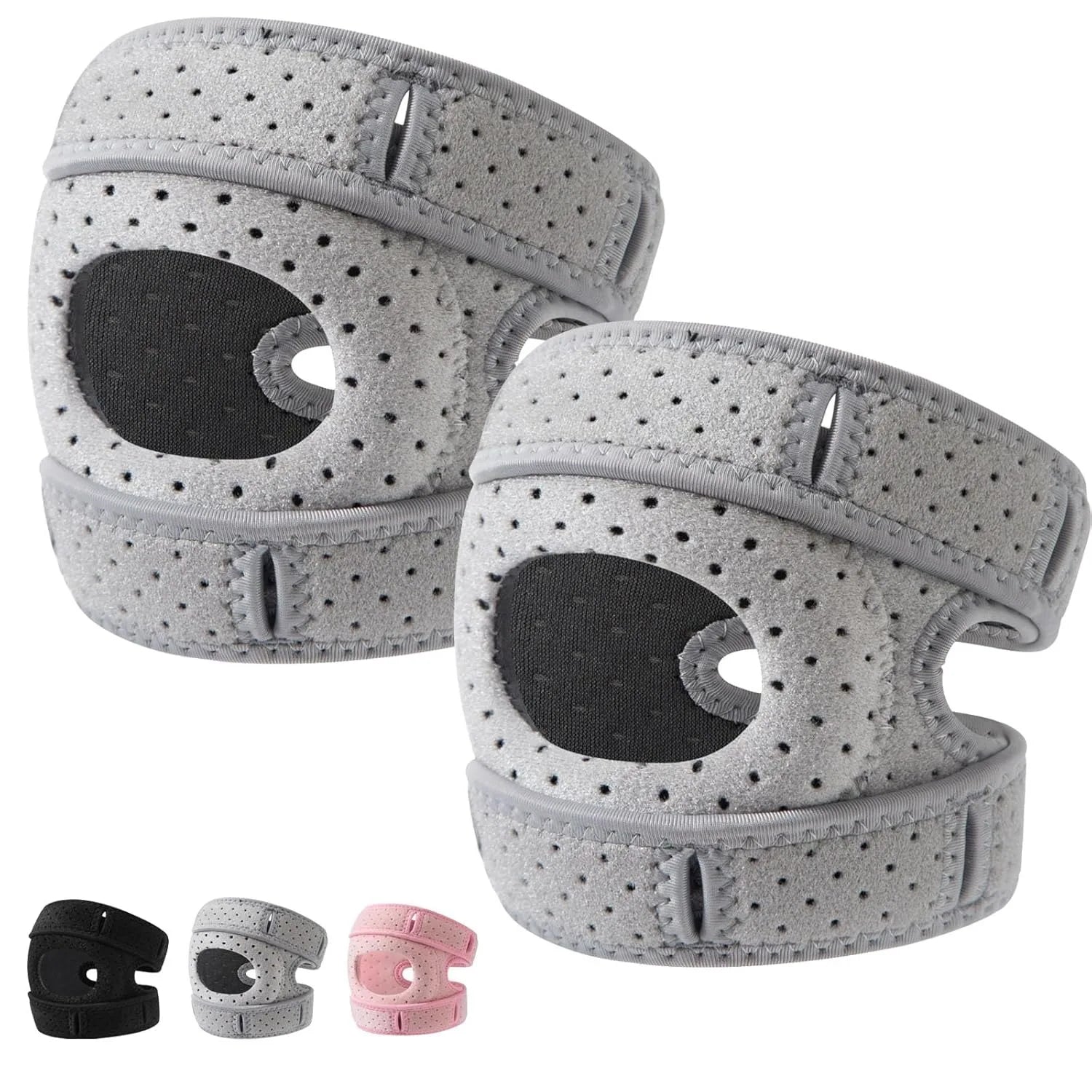 Breathable Patella Knee Band Sports Knee Support Brace Joint Protection Patella Strap For Men Women Running Fitness