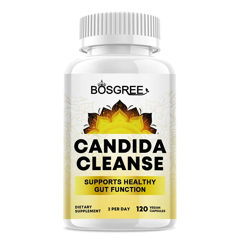 Candida Cleanse-Cleansing & Gut Health Supplement For Men & Women-Supports Metabolism,Energy,Gut Detoxification & Flora Balance